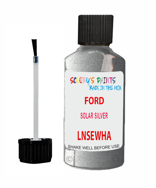 Car Paint Ford Puma Solar Silver Lnsewha Scratch Stone Chip Kit