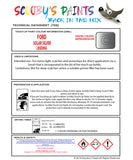Ford Kuga Solar Silver Lnsewha Health and safety instructions for use