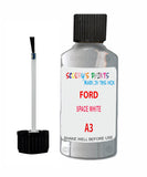 Car Paint Ford Explorer Space White A3 Scratch Stone Chip Kit