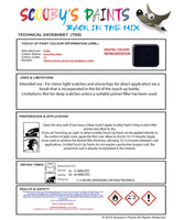 Ford Fusion Deep Navy Blue V3 Health and safety instructions for use