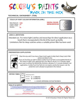 Paint For Ford Ka Ice Code I Touch Up Paint Scratch Stone Chip