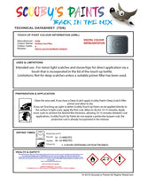 Ford Tourneo Courier Medium Steel Blue A Health and safety instructions for use