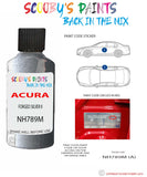 Paint For Acura Rdx Forged Silver Ii Code Nh789M (A) Touch Up Scratch Stone Chip Repair