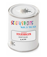 spray gun 2 pack paint Volkswagen Frost Silver Code: La7P