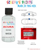 Paint For Acura Legend Frost White Code Nh538 Touch Up Scratch Stone Chip Repair