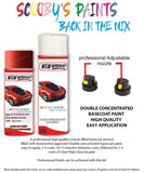 ferrari new rosso fuoco red 161170 aerosol spray paint with lacquer 2011 2011