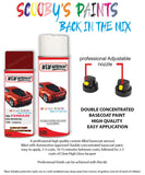 ferrari new rosso red 136653 aerosol spray paint with lacquer 2000 2000