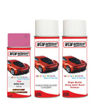 Paint For Fiat 500 Code 591A Aerosol Spray basecoat paint with lacquer