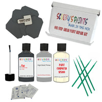 FIAT CIRCUIT GREY Paint Code 735A Touch Up Paint Repair Detailing Kit