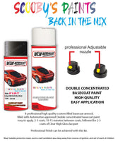 Paint For Fiat 500 Code 594B Aerosol Spray for body panel crash repair