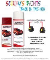 Paint For Fiat 500 Code 164B Aerosol Spray for body panel crash repair