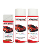 Paint For Fiat 500 Code 296/A Aerosol Spray basecoat paint with lacquer