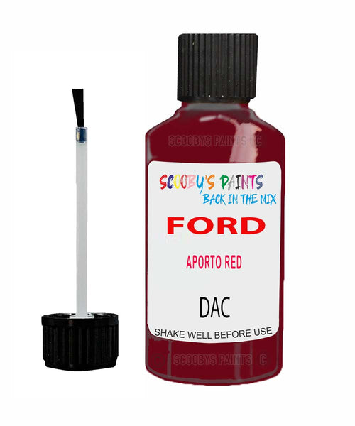 Paint For Ford Escort Aporto Red Touch Up Scratch Repair Pen Brush Bottle