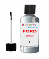 Paint For Ford Granada Arctic Blue Touch Up Scratch Repair Pen Brush Bottle