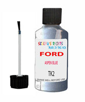 Paint For Ford Maverick Aspen Blue Touch Up Scratch Repair Pen Brush Bottle