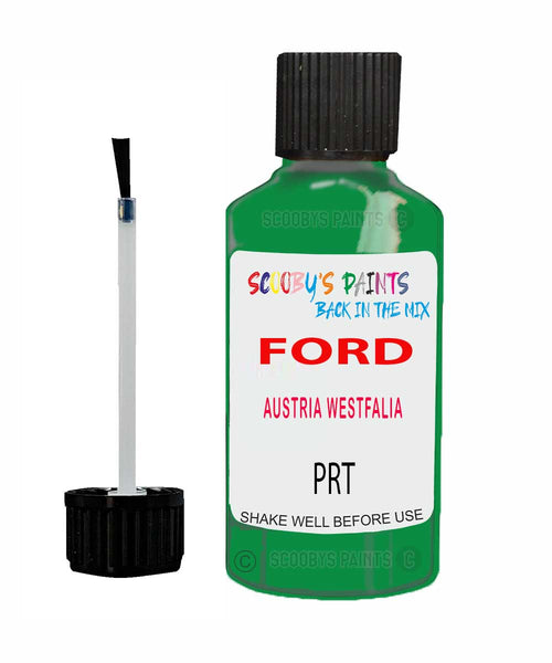 Paint For Ford Transit Austria Westfalia Green/Gruen Touch Up Scratch Repair Pen Brush Bottle