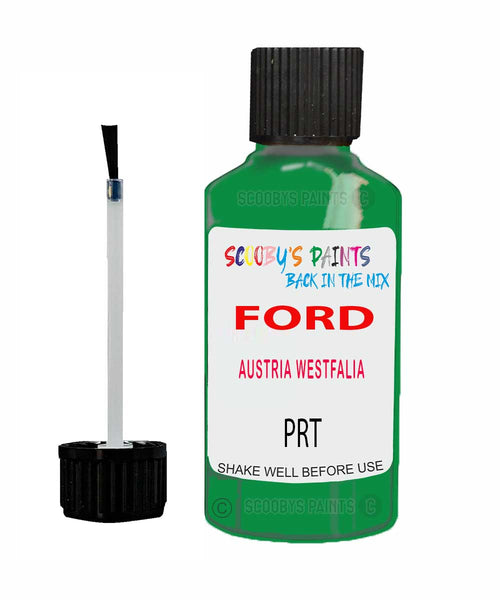 Paint For Ford Mondeo Austria Westfalia Green/Gruen Touch Up Scratch Repair Pen Brush Bottle