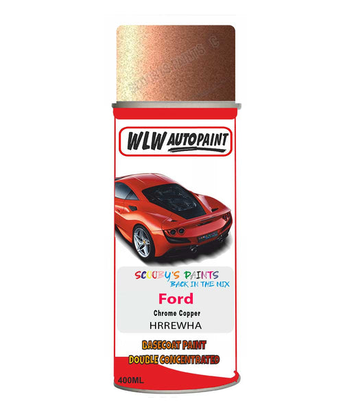 spray paint aerosol basecoat chip repair panel body shop dent refinish ford fiesta-chrome-copper-aerosol-spray