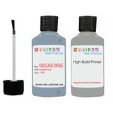 ford classic all models ceramic blue 1768 car touch up paint scratch repair 1981 1986