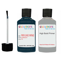 ford classic all models dunkelblau ph car touch up paint scratch repair 1964 1972