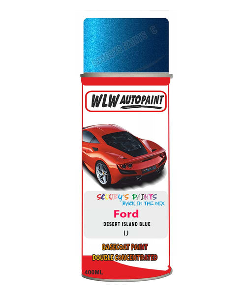 spray paint aerosol basecoat chip repair panel body shop dent refinish ford focus-desert-island-blue-aerosol-spray