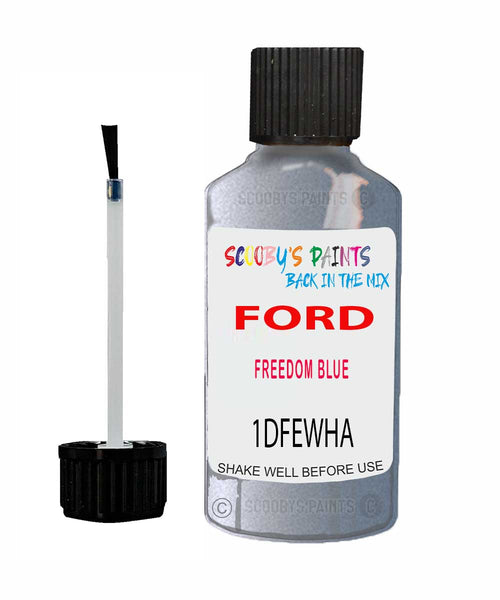 Paint For Ford Fiesta Freedom Blue Touch Up Scratch Repair Pen Brush Bottle