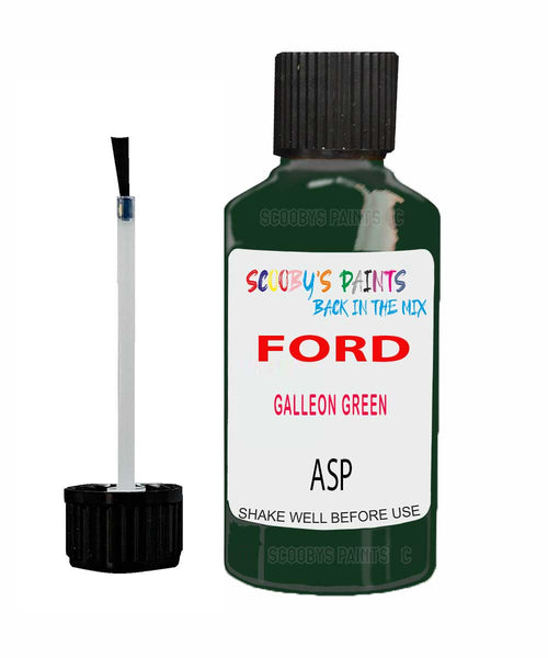 Paint For Ford Transit Galleon Green Touch Up Scratch Repair Pen Brush Bottle