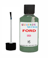 Paint For Ford Transit Green Touch Up Scratch Repair Pen Brush Bottle