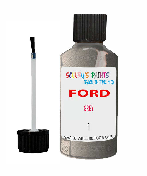 Paint For Ford Mondeo Grey Touch Up Scratch Repair Pen Brush Bottle