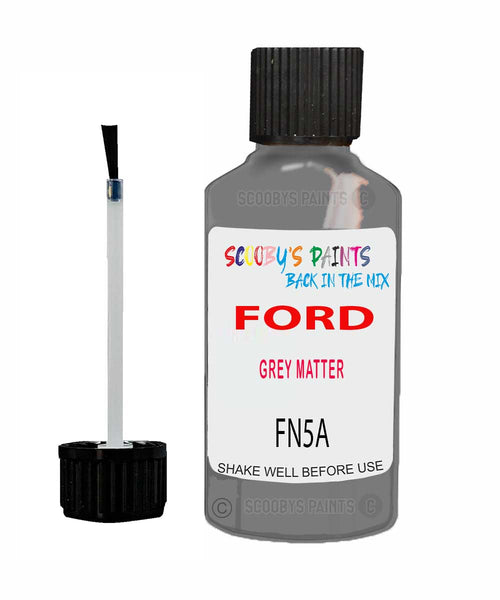 Paint For Ford Ka Grey Matter Touch Up Scratch Repair Pen Brush Bottle