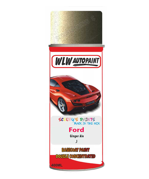 spray paint aerosol basecoat chip repair panel body shop dent refinish ford kuga-ginger-ale-aerosol-spray