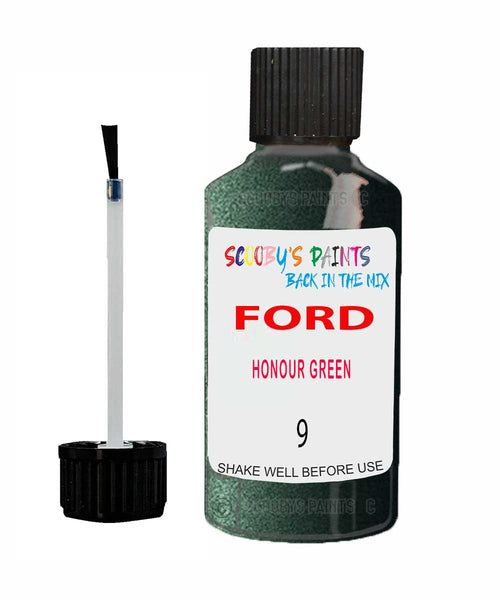 Paint For Ford Fiesta Honour Green Touch Up Scratch Repair Pen Brush Bottle