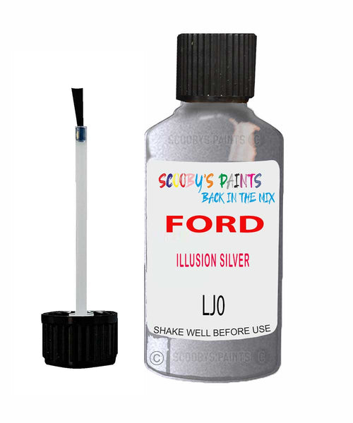 Paint For Ford Maverick Illusion Silver Touch Up Scratch Repair Pen Brush Bottle