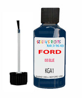Paint For Ford Escort Isis Blue Touch Up Scratch Repair Pen Brush Bottle