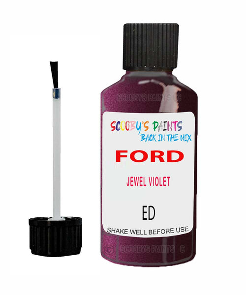 Paint For Ford Mondeo Jewel Violet Touch Up Scratch Repair Pen Brush Bottle