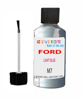 Paint For Ford Transit Light Blue Touch Up Scratch Repair Pen Brush Bottle