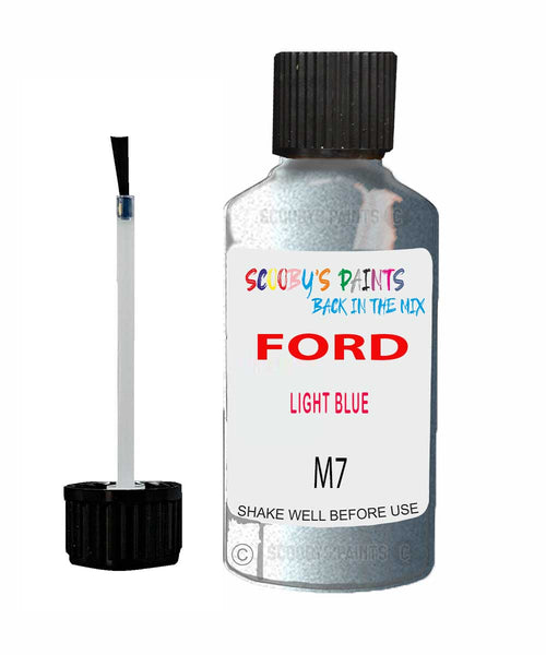 Paint For Ford Cougar Light Blue Touch Up Scratch Repair Pen Brush Bottle