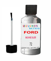 Paint For Ford Fusion Machine Silver Touch Up Scratch Repair Pen Brush Bottle
