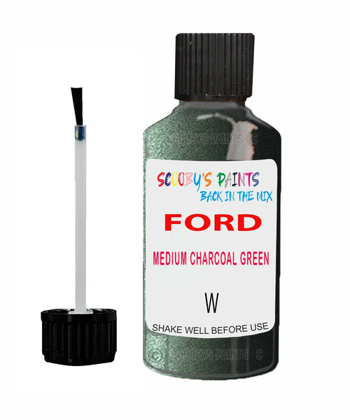 Paint For Ford Escort Medium Charcoal Green Touch Up Scratch Repair Pen Brush Bottle