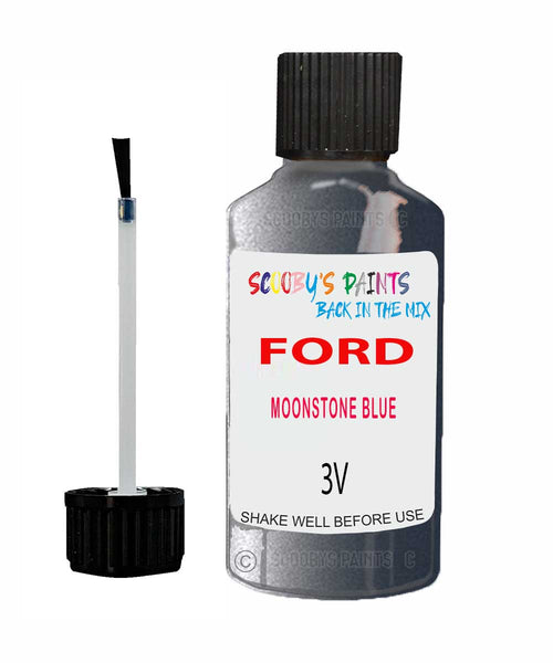 Paint For Ford Sierra Moonstone Blue Touch Up Scratch Repair Pen Brush Bottle
