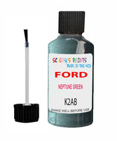 Paint For Ford Fusion Neptune Green Touch Up Scratch Repair Pen Brush Bottle