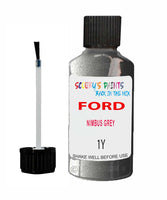 Paint For Ford Granada Nimbus Grey Touch Up Scratch Repair Pen Brush Bottle