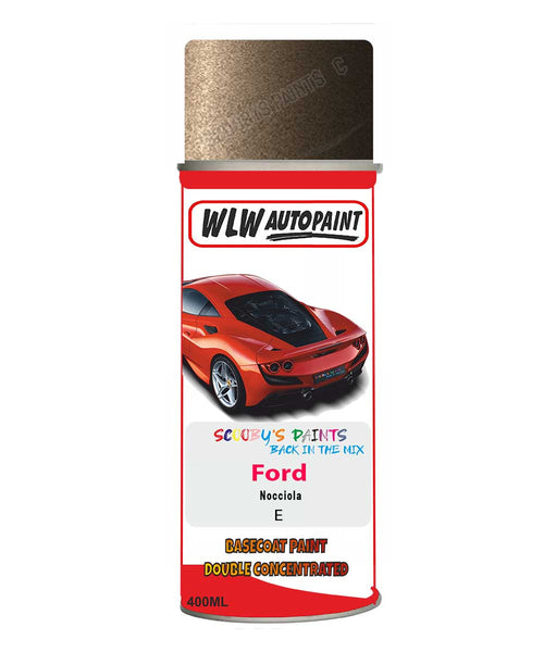 spray paint aerosol basecoat chip repair panel body shop dent refinish ford mondeo-nocciola-aerosol-spray