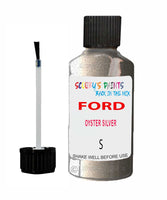 Paint For Ford Fusion Oyster Silver Touch Up Scratch Repair Pen Brush Bottle