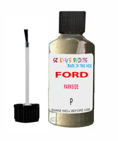 Paint For Ford S-Max Parkside Touch Up Scratch Repair Pen Brush Bottle