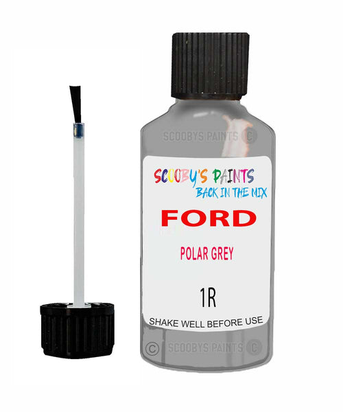 Paint For Ford Transit Polar Grey Touch Up Scratch Repair Pen Brush Bottle