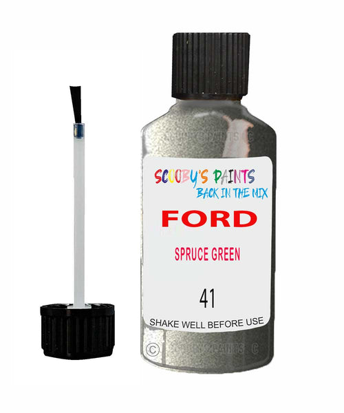 Paint For Ford Cougar Spruce Green Touch Up Scratch Repair Pen Brush Bottle