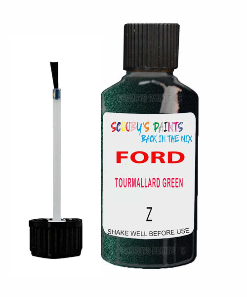 Paint For Ford Mondeo Tourmallard Green Touch Up Scratch Repair Pen Brush Bottle