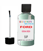 Paint For Ford Escort Verona Green Touch Up Scratch Repair Pen Brush Bottle