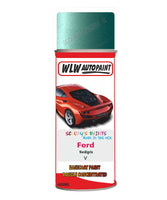 spray paint aerosol basecoat chip repair panel body shop dent refinish ford fiesta-verdigris-aerosol-spray